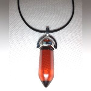 NATURAL energy crystal pendant necklace male or female